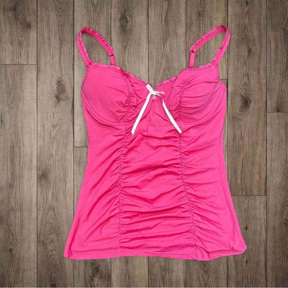 Victoria's Secret Pink Ruched Camisole‎